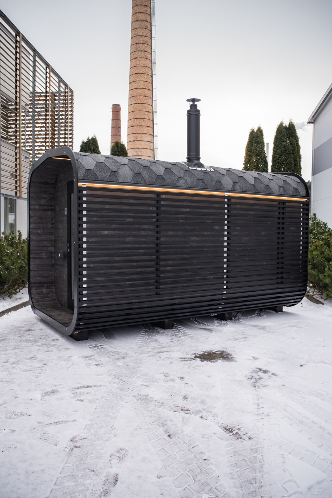 Sauna Cube Moderno Plus - udsigt 2