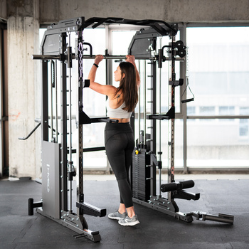CYKLOP 4 SEMI KOMMERSIELL HMS KRAN + 60 kg olympiske plater 4x5kg 4x10kg
