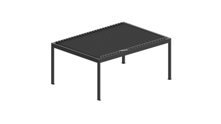 Pergola SB 500 frittstående / veggmontert – Moderne aluminiumspergola til hagen med tak