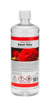 Tuoksuva biopolttoaine 1L Rose blossom - ruusun aromi biotulisijoille.