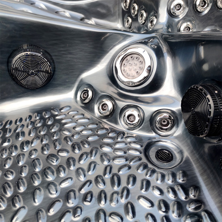 Aia mullivann SPA560 220x220 cm - luksus ja täielik lõõgastumine teie aias.