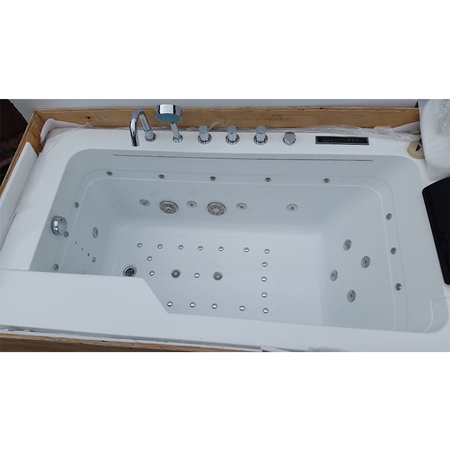 Baignoire SPA à domicile | NEVADA 912 Blanche 170x90cm | Jacuzzi | 37 jets | LED