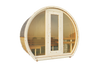 Outdoor sauna SUSI for 2-3 people with Harvia Vega sauna heater + freebies | cosmetics + sauna accessories | Finnish sauna | thermwood | Thermally Modified Wood