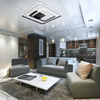 LED STROPNÉ SVIETIDLO RIADOVÉ A Štvorcové 88W + DL-G04 DIAĽK