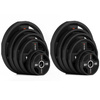 TPC SET OLYMPISCHE POLYURETHAAN PLAAT SET 2 x 2,5 - 25 KG CPU (155 KG) HMS