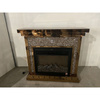 Γυάλινο Τζάκι 123x38,5x91 cm με Ηλεκτρικό Μηχανισμό – Μοντέρνα Κομψότητα