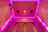 MO-RL3S Infrasarkanā sauna ar sāls akmeni | Wellness | Relax | SPA | Moderns dizains | Panorāmas stikls