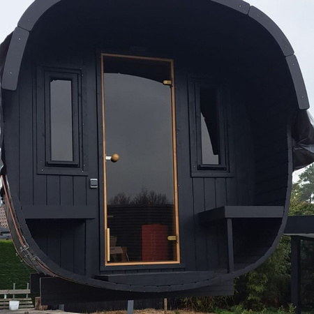 Saun Icon 292 Outdoor 6 inimesele / Elektriline või Harvia puuküttega keris / Kvaliteetne Skandinaavia kuusk (Thermowood) | Wellness | Relax | Spa | Perele ja sõpradele | Paigaldusvalmis