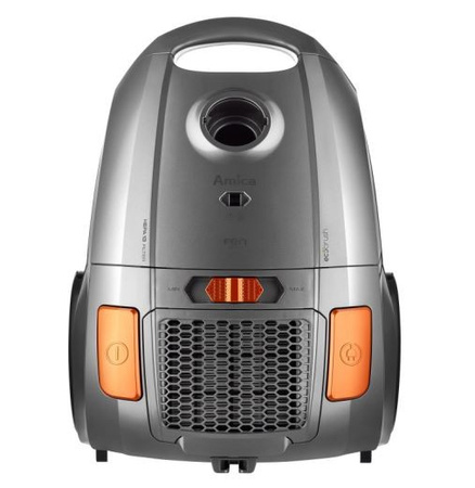 Amica VM2061 – sáčkový vysavač 900 W s filtrem HEPA 13, regulací výkonu v rukojeti a sadou praktických hubic