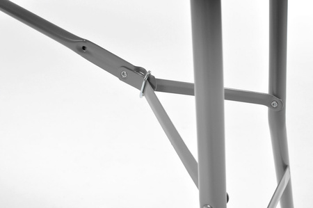 Sammenleggbart serveringsbord, lengde 240 cm - hvit