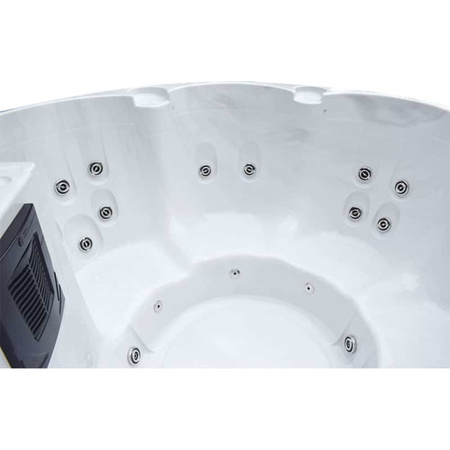 Wanna z hydromasażem Muskö/ 5-osobowa wanna