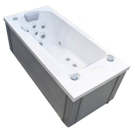 Garden Jacuzzi Neptun Uno for 1 person / Compact SPA with hydromassage / Balboa System / LED / Ozonation | Relaxation | Comfort | Wellness | Luxury | Year-round use