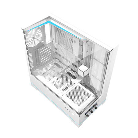 Комп'ютерний корпус Darkflash DY450 без вентиляторів (білий)