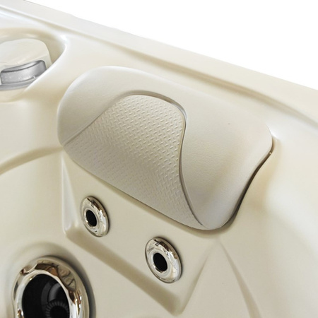 Dārza džakuzi SPA566 200x200 cm - luksusa spa vanna ar burbuļvannu dārzam un terasei