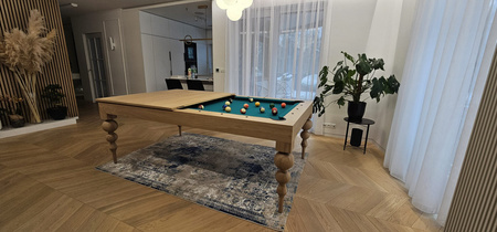 Natalia biliárdasztal - Klasszikus stílus és otthonos elegancia