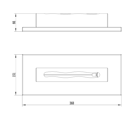Biokominek wolnostojący Stainless biały połysk – nowoczesny i elegancki kominek do domu