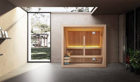 Sauna OFS04-1 – Sauna interior seca/Sauna finlandesa