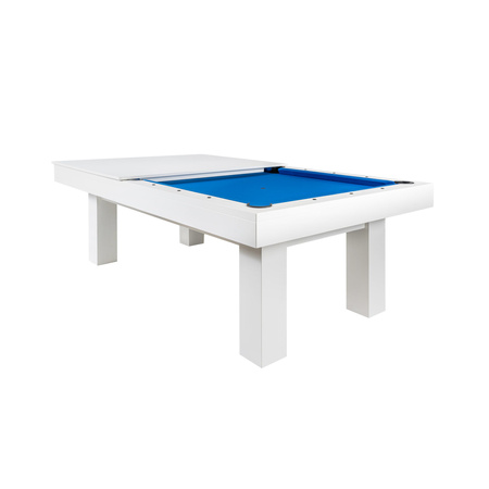 Billardtisch Vision III – elegante Verbindung von Billard, Esstisch und Tischtennis