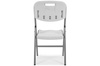 Chaise de restauration pliante - blanche