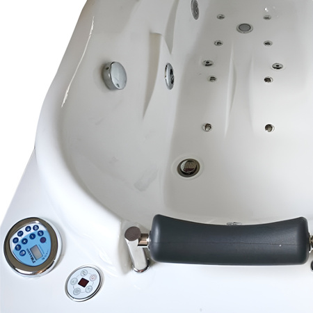 Ramses 634H balta 168x85 cm burbuļvanna ar sildītāju - Komforts un atpūta jūsu mājas spa