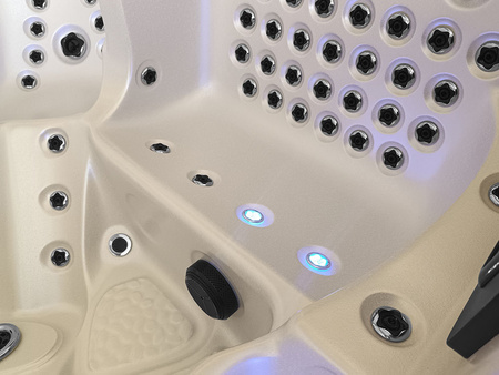 MOG-1336 AK.21 OB.04C Garden SPA μπανιέρα υδρομασάζ 240X240X93CM