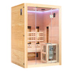 MO-EA2R-M COMBO Infrarood/Finse sauna met HARVIA 3,5 kW verwarming en zoutsteen