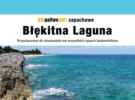 Biopaliwo zapachowe 1L Błękitna Laguna – do biokominków, aromatyczne i ekologiczne