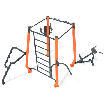 Laiendatud treeningjaam SM801.3 | Väljas asuv jõusaal koos pingiga