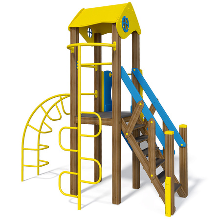 Complexo de jogos “Kiddy” T801 NOVO — diversão compacta e segurança