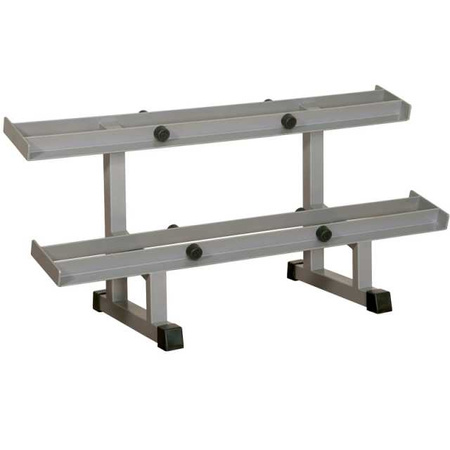 BT401 — Suporte para halteres (6 pares) | Equipamento profissional de musculação