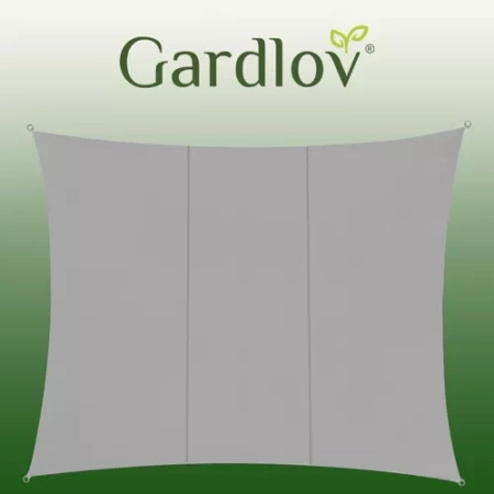 Gardlov saulessargu bura 4x3m - pelēka 23143