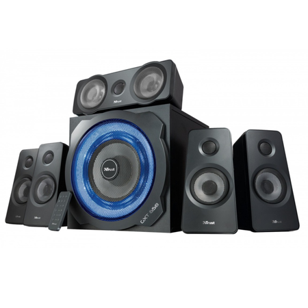 Fekete számítógépes hangszórókészlet - Trust GXT 658 Titan 5.1