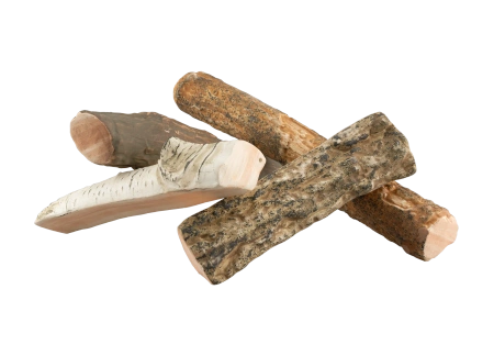 Keramikscheite MIX Holz für Kamine - dekorativ für Biokamine und Gaskamine