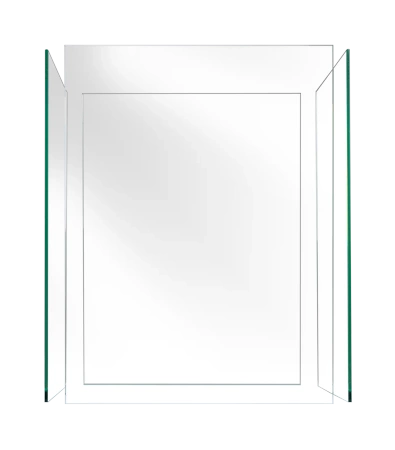 Verre de protection trempé pour cheminée bio autonome Sunset Garden