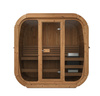 Sauna d'extérieur Icon 125 pour 2-3 personnes / Chauffage électrique Unique / Murs en Thermowood de haute qualité | Wellness | Relax | SPA | Pour la Famille et les Amis | Design Moderne