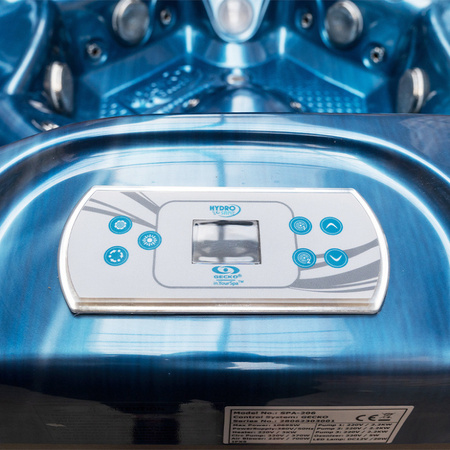 Εξωτερικό Τζακούζι SPA206 Blue Wave με γκρι περίβλημα 230x230 cm – κομψότητα και άνεση στον κήπο σας