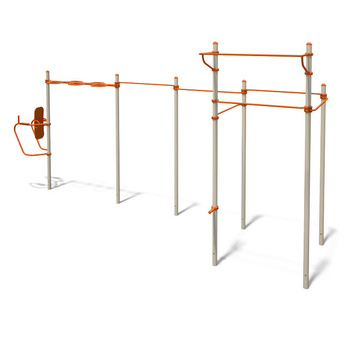 Outdoor trainingscomplex S831.5 | Multifunctioneel street workout station