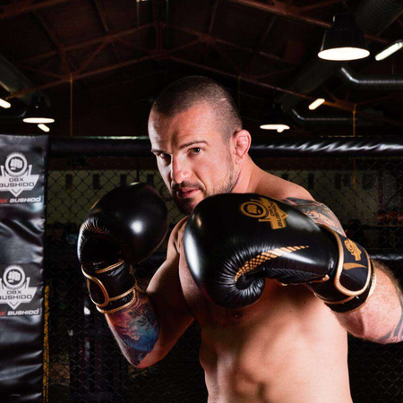 Gants de boxe en cuir naturel B-2v13