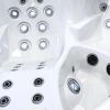 Jacuzzi d’extérieur 5 personnes avec hydromassage – baignoire SPA écoénergétique