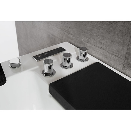 Μπανιέρα υδρομασάζ Niagara 911 180×100 – οικιακό jacuzzi με LED χρωμοθεραπεία