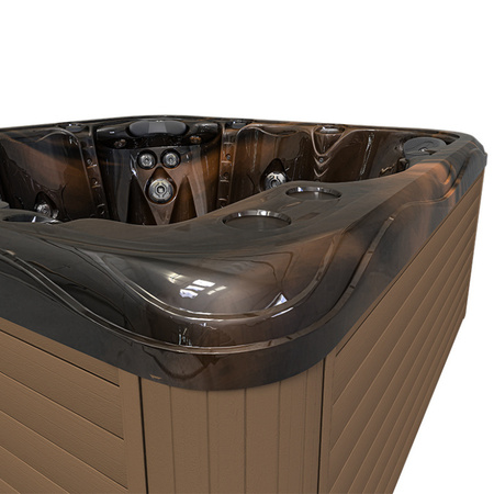 Садове джакузі SPA753 200x200 см - компактний відпочинок в сучасному стилі