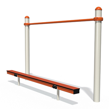Straight Balancing Beam S839.17 – Professionel balancebom til udendørs fitness