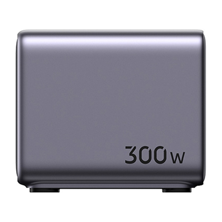 Мережевий зарядний пристрій UGREEN CD333 Nexode, USB + 4x USB-C, GaN, 300 Вт + кабель USB-C 240 Вт (чорний)