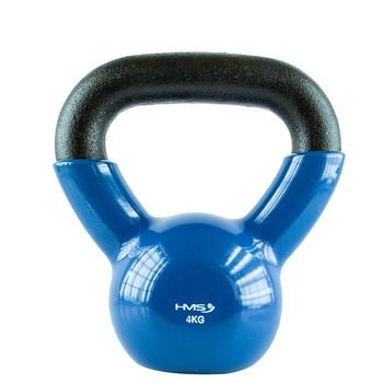 Μπλε KETTLEBELL Χυτοσίδηρο με επικάλυψη βινυλίου HMS