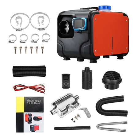 Blitzwolf BW-AH-H1B-BT standkachel/-verwarming, 5kw met AC-ingang bestuurd via app + Bluetooth