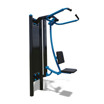 Lat Pull Down mașină SMP102.1 - mașină profesională de antrenament pentru spate și umăr pentru sala de sport în aer liber