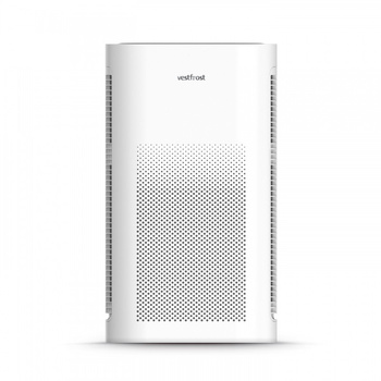 Purificador de aire Vestfrost VP-A1S70WH con tecnología UV-C LED y Plasma ION - 620 m³/h de capacidad, filtro HEPA, WiFi, Smart Home, 80 m² de alcance - Ideal para el hogar y la oficina