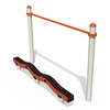 Wavy Balancing Beam S839.18 – Professional Wavy Balancing Beam for Outdoor Gym