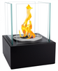 Freestanding biofireplace Smart black structural matte