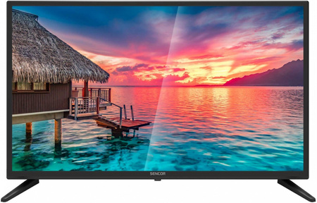 Sencor 32'' SLE 3233TCS - Lightweight and energy-efficient D-LED TV with DVB-T2 HEVC | Great value for money
